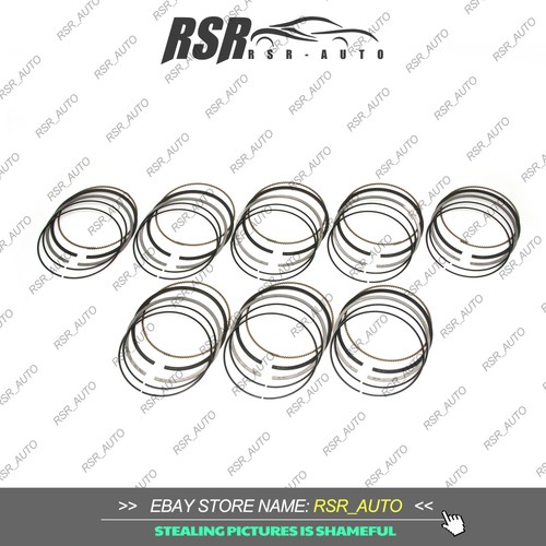 8pcs Piston Rings Set Φ93mm For BMW E63 E64 E66 E65 550i 650i X5 N62B48 4.8L V8 - Picture 4 of 7