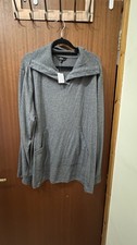 Pretty Secrets Grey Soft Touch Cowl Neck Sweatshirt - Size 16-18 - BNWT