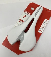 Specialized Toupe Comp Gel 155 Hollow Crmo White Saddle - New