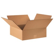 GRAINGER APPROVED 11R394 PK 25 Shipping Box,16x16x5 in 11R394