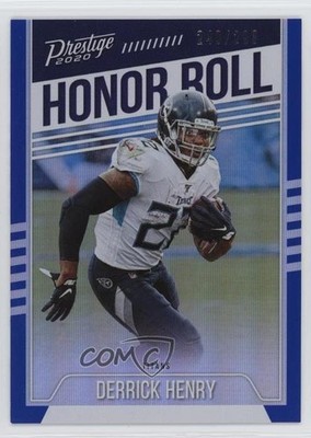 2020 Panini Prestige Honor Roll Xtra Points Blue /299 Derrick Henry #HR-DH 1ol2
