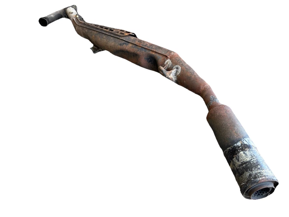 1973 CZ Jawa 250 排气管型号 988.1 Enduro MX — 第 4/4 张图片