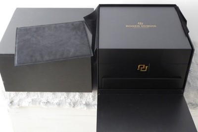 Roger Dubuis Excalibur Poinçon de Geneve XXL seltene Box mit Pflegeset
