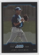 2004 Bowman Draft Chrome Josh Johnson #BDP85 0a1