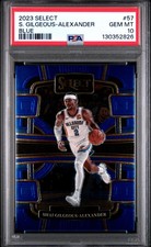 2023 PANINI SELECT BLUE #57 SHAI GILGEOUS-ALEXANDER PSA 10