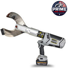 150KN Cordless Hydraulic Cable Cutter 105mm Cu/Al Armored Cable 2x20V 4.0Ah