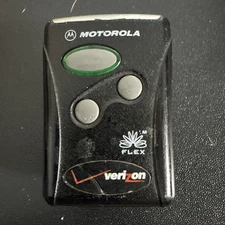 Vintage Pager Motorola Flex Verizon Beeper Vtg Vibrates When Battery Installed