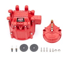 Msd 84023 Cap Rotor Coil Cover Kit For Gm Hei Ignition Distributor Red