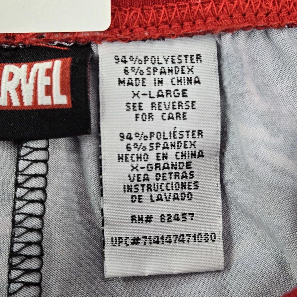 Marvel Hombres Ropa de Dormir XL Negro Pijama Pantalones Estampado Gráfico Logo Veneno 29" Foto 3 de 4