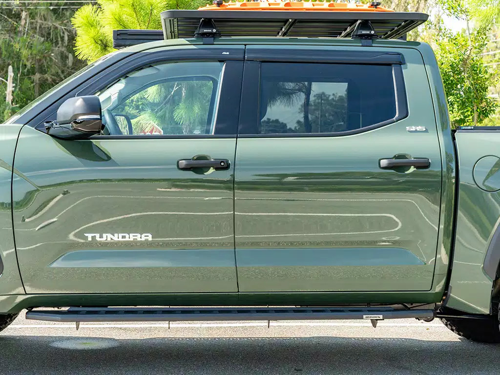 Go Rhino RB20 Slim Running Boards Side Steps Fit Crew Cab