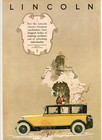 1924 Original Lincoln Sedan Ad. Bodies Designed By Foremost Coachmakers — photo 1
