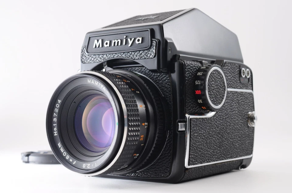 Meter Works **MINT LENS** Mamiya M645 PD Prism Finder + Sekor C 80mm f/2.8 Japan - Image 2 of 4