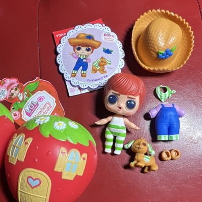 LOL Surprise Strawberry Shortcake Huckleberry Pie Scented Figure w/ Pet