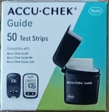 ACCU-CHEK Guide Test Strips Exp 11/2/2026+ 50 Ct. New Box FREE SHIPPING!