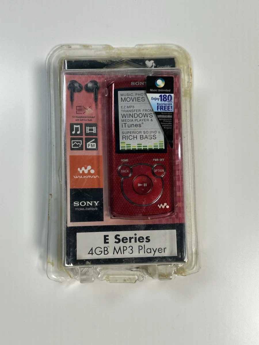 Sony USB 2.0 Connectivity Red MP3 Players for sale | eBay