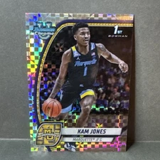 2024-25 Bowman U Chrome X-Fractor Kam Jones #39 Marquette Golden Eagles