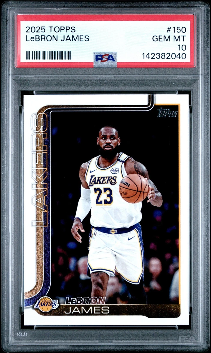 LeBron James Professional Sports Authenticator (PSA) Basketball