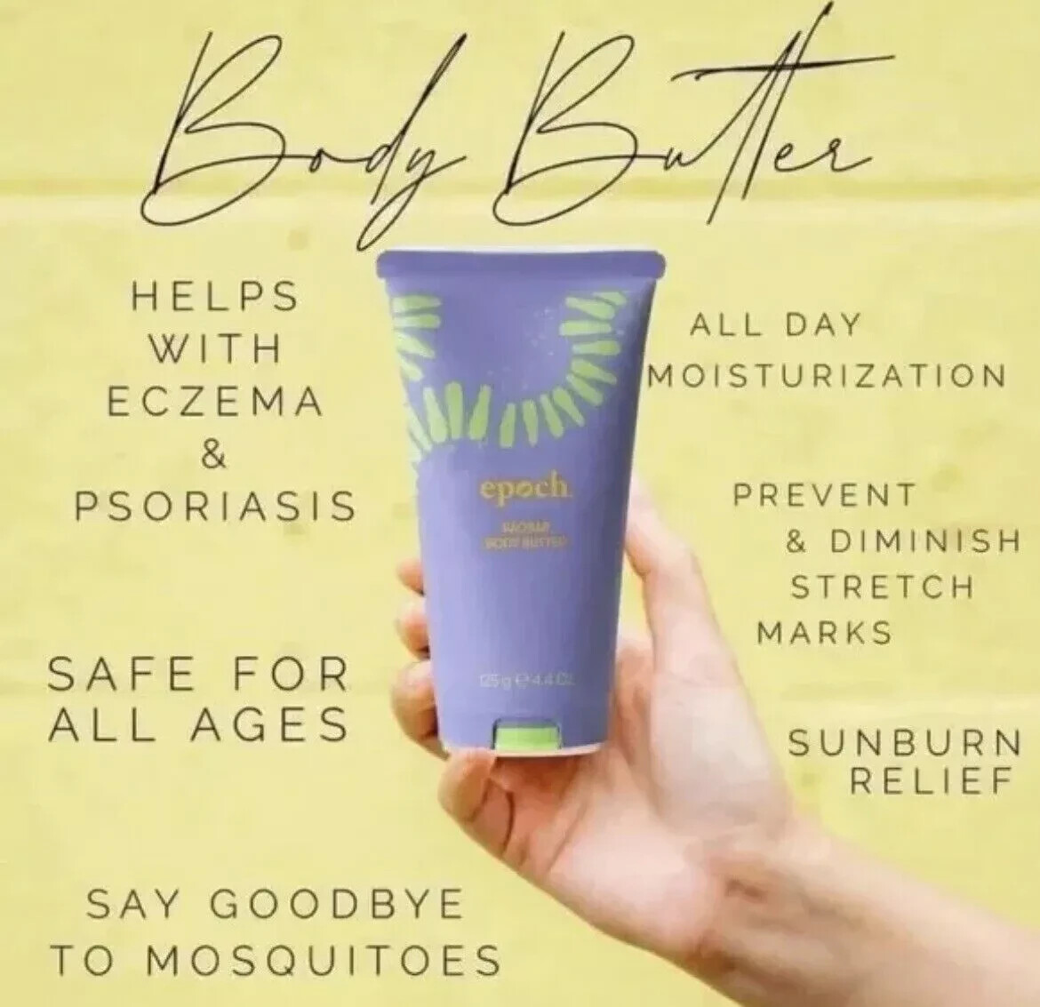 Nu Skin Epoch Baobab Body Butter 125g ---- New Package