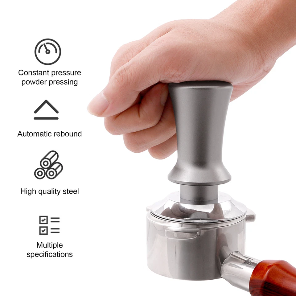 Calibrated Spring Loaded 51/53/58mm Calibrated Espresso Tamper Coffee Tamper AU
