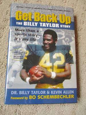 SIGNED Get Back Up: The Billy Taylor Story Kevin M. Allen Hardcover Dust Jacket