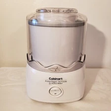 Cuisinart ICE- 20 Frozen Yogurt Ice Cream & Sorbet Maker - CLEAN!!!