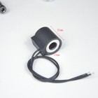Threaded Cartridge Solenoid Valve Coil with Leads DC24V H：37mm 13mm hole