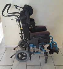 Zippie TS SE Pediatric Wheelchair Folding Frame Tilt in Space Wheel Chair
