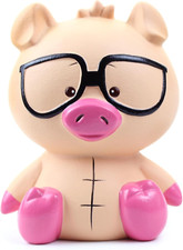 Pig Piggy Bank for Boys and Girl,Ceramic Pig Bank Money Box Toy,Coin Bank Birthd