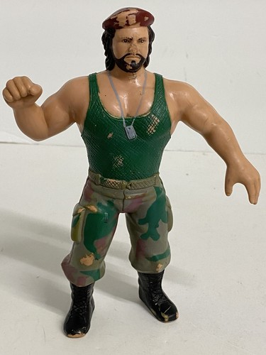 RARE 1986 LJN WWF Corporal Kirchner Bearded Varian...