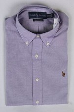 Ralph Lauren Purple Classic Dress Shirt Multi Color Pony NWT