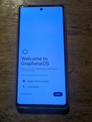 Degoogled GrapheneOS Google Pixel 7 - 128GB - Unlocked optional Magisk Rooted