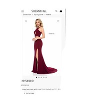 Sherri Hill Two Piece Prom Dress