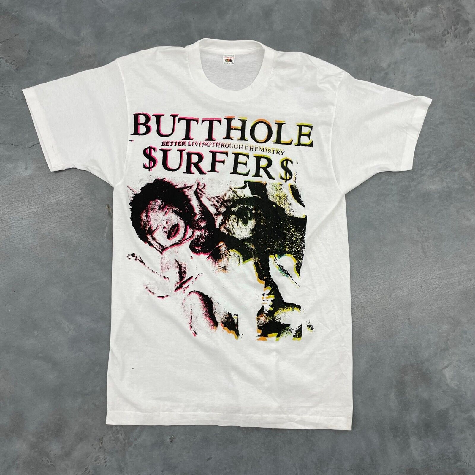 Butthole Surfers T-Shirt Don Rock XL Original Vintage