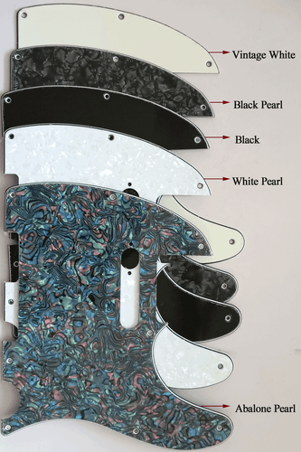 Standard 8 Hole Tele Guitar Pickguard Scratch Plate fits US TL Telecaster Guitar - Picture 24 of 24