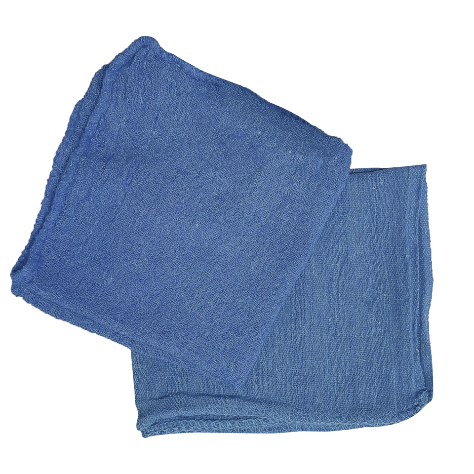 Industrial Shop Towels - Bulk Blue Cleaning Rags For Cleaning Auto ...