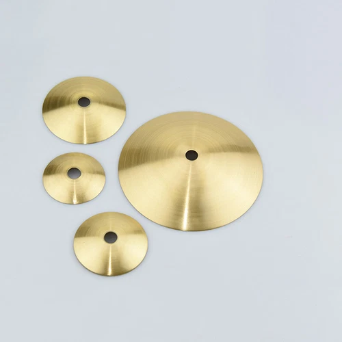 Pendelleuchte rund Decken Tablett Wandlampe Metall gerader Rand Tablett Sockel - Picture 2 of 8