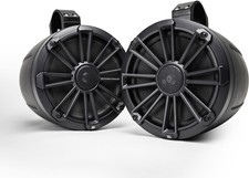Mb Quart Npt1-120 8" Nautic Coaxial Towers, 3 Grilles