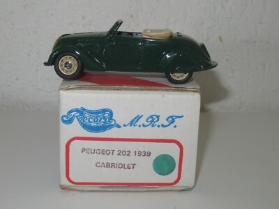 Kit Miniature AMR 1/43 Peugeot 202 Marron - À Restaurer - Occasion Sans Boîte