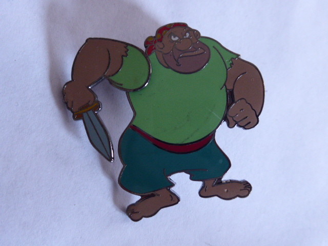  Disney Trading Pin Black Murphy Return to Neverland Rare Black Metal Prototype