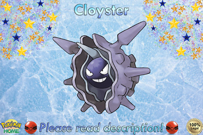 Abram Burrows' Cloyster EVENT 6IV Pokémon Sw/Sh BD/SP S/V HOME (💯Legal ...
