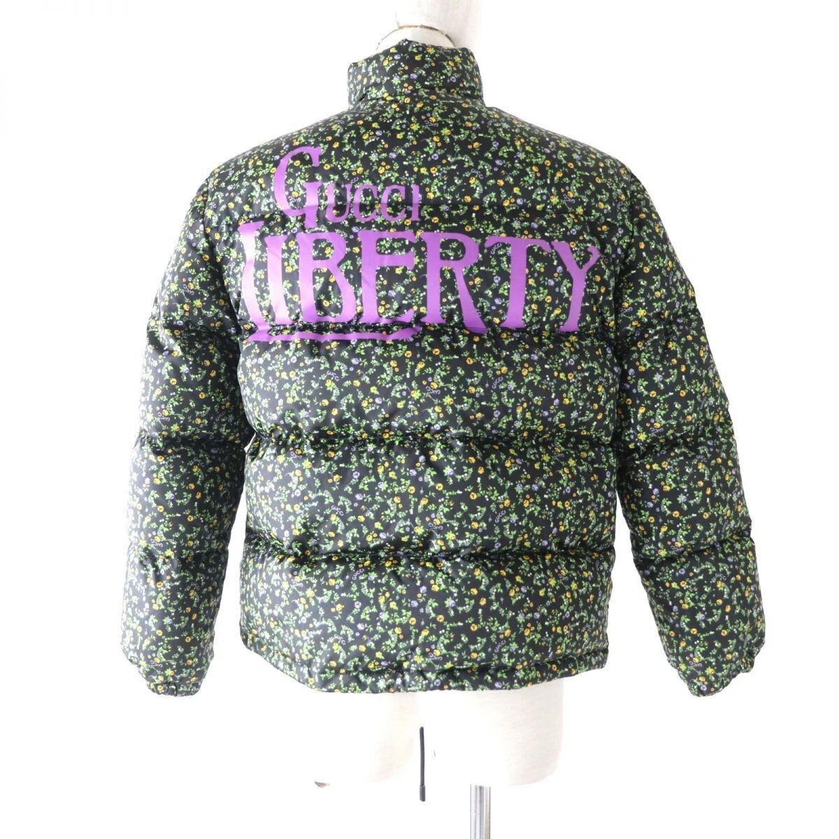 GUCCI × Liberty 20AW 637853 Piumino con Zip Stampa Floreale Multicolore 38 Italia