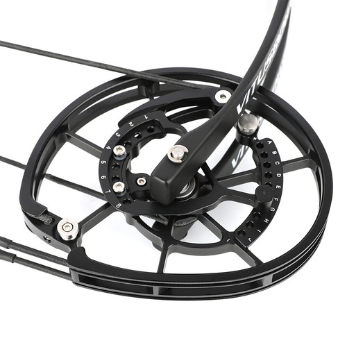30-80lbs Adjustable Archery Compound Bow Dual-use Steel Ball Arrow Shoot RH LH - Picture 11 of 16