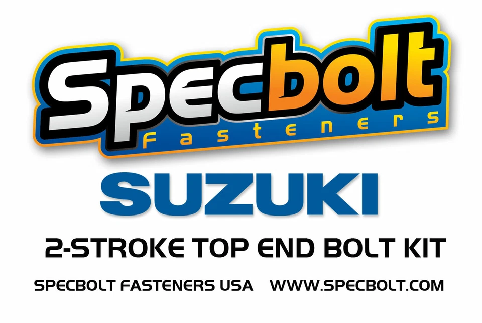 Kit de pernos de motor de extremo superior Suzuki RM50 RM 50 (zinc) Foto 4 de 4