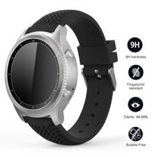 9H Screen Protector Round Watches Tempered Glass Protection Anti-scratch HD Film