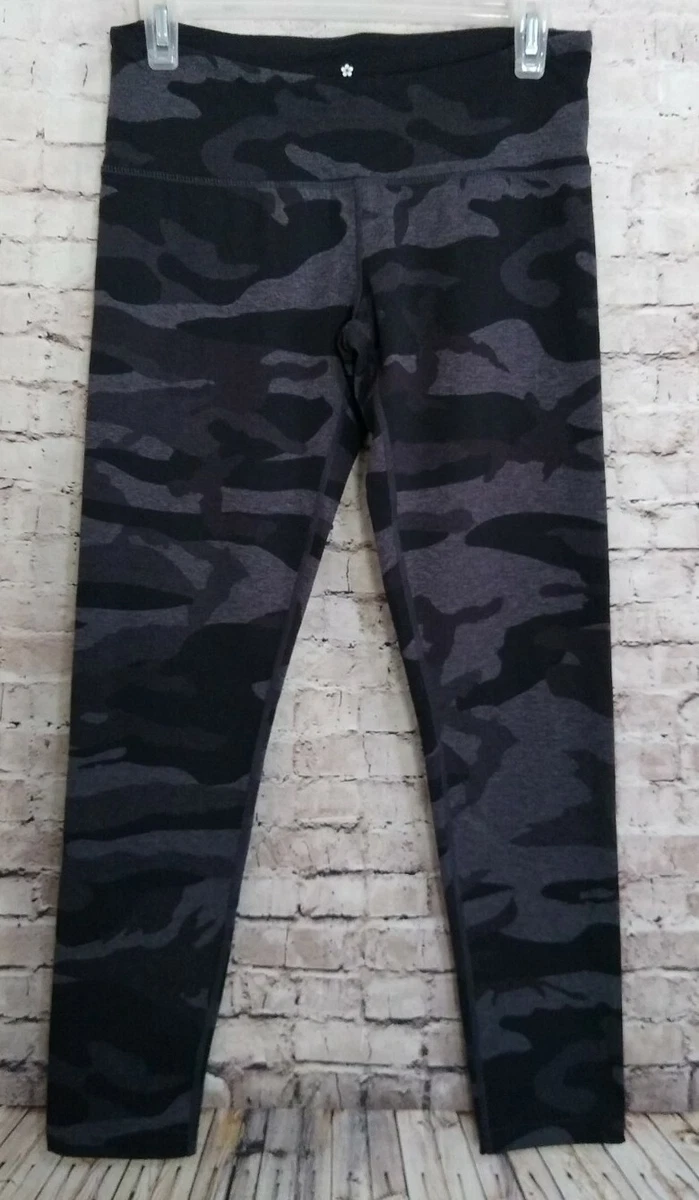 Tuff Athletics Grey Black Camo Athletic Leggings Small 28x26 eBay