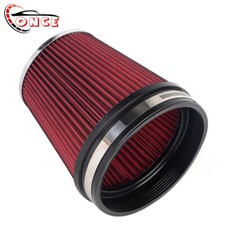 6 Inch 152mm High Flow Inlet Cold Air Intake Cone Replacement Dry Air Filter