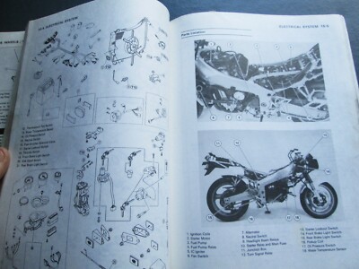 GENUINE 1991 ZX750-J1 / ZX750K1 NINJA 750 Service Manual 99924