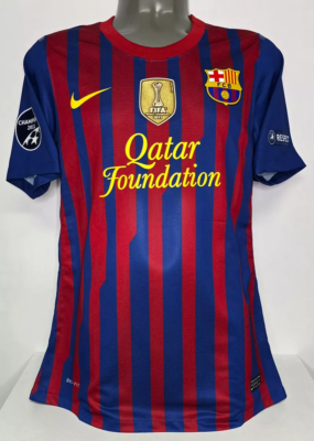 NIKE BARCELONA CHAMPIONS 2011 MATCH PLAYER MESSI XL