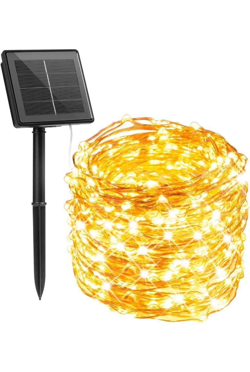 MineTom Solar String Lights For Outside (- Yard Stack Not Included )