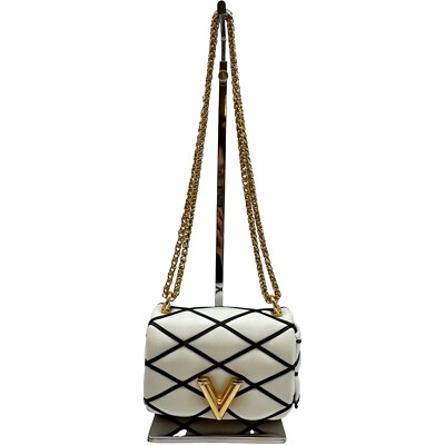 Authentic LOUIS VUITTON PICO GO-14 Gold Hardware Hand Bag